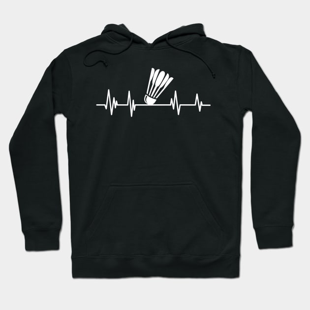 ping-pong ball heartbeat Birthday Table tennis lover Tennis Player Hoodie by mezy